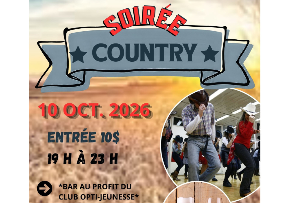 Soirée de danse country | Octobre 