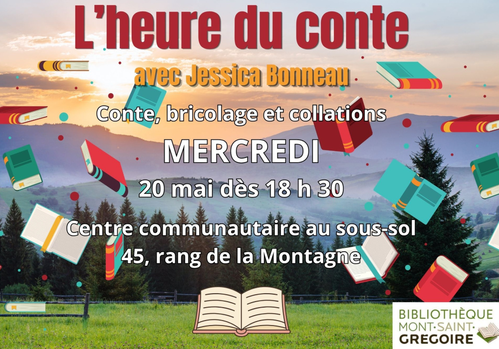 Heure du conte à la bibliothèque | Mai 2026