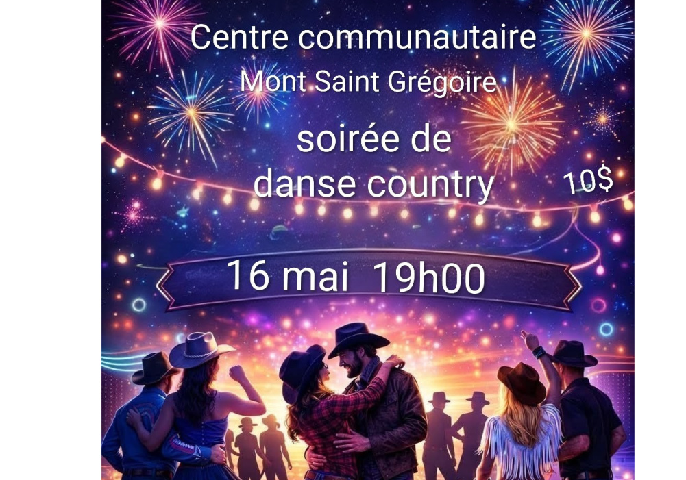 Soirée de danse country | Mai