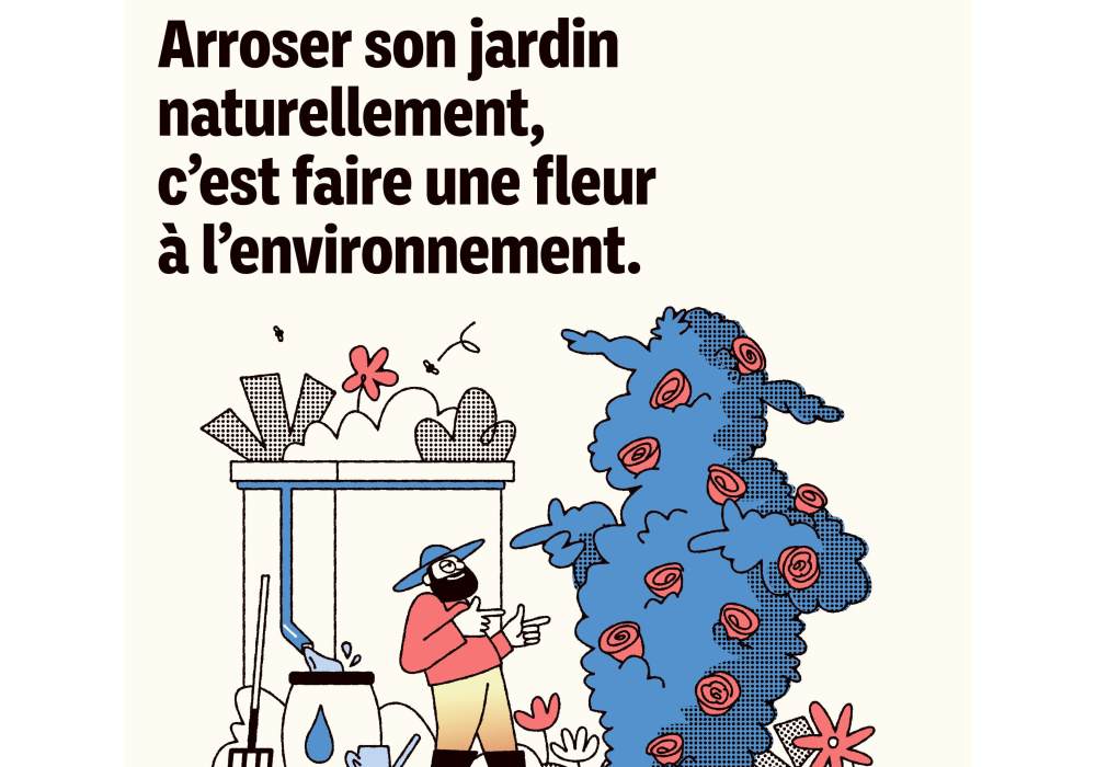Campagne pour économiser l’eau potable