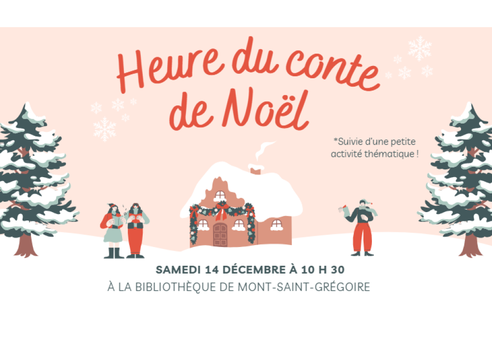Heure du conte de Noël et activité thématique