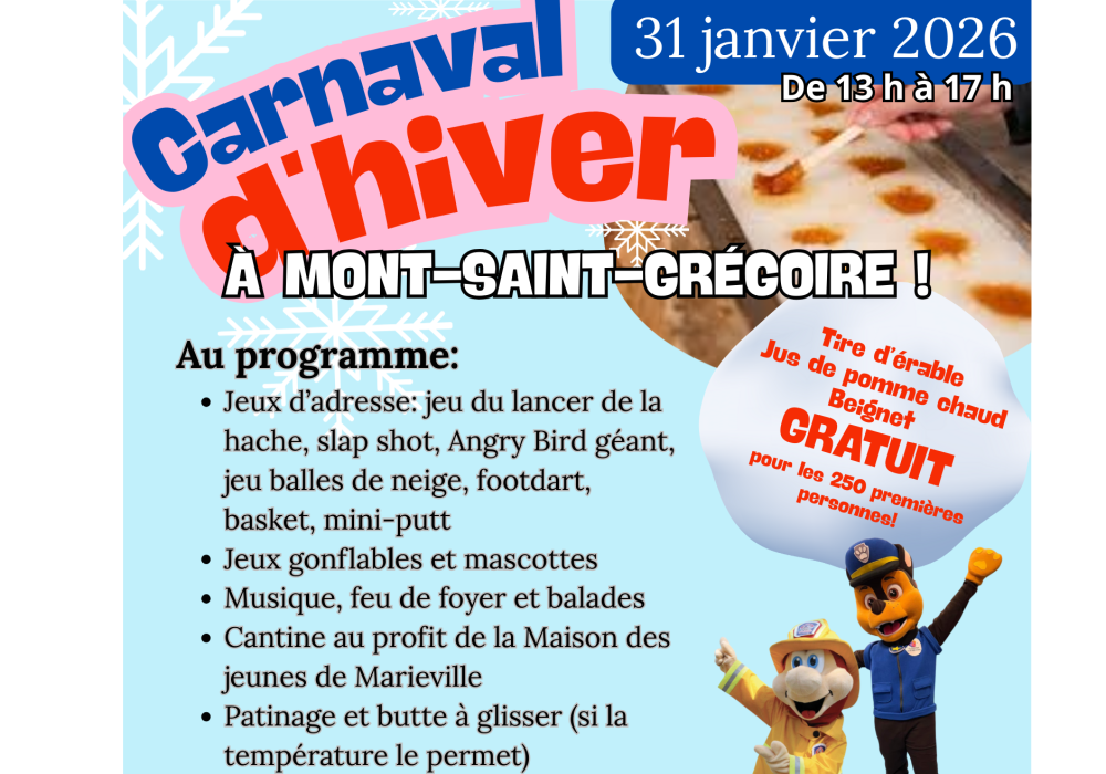 Carnaval d’hiver 2026