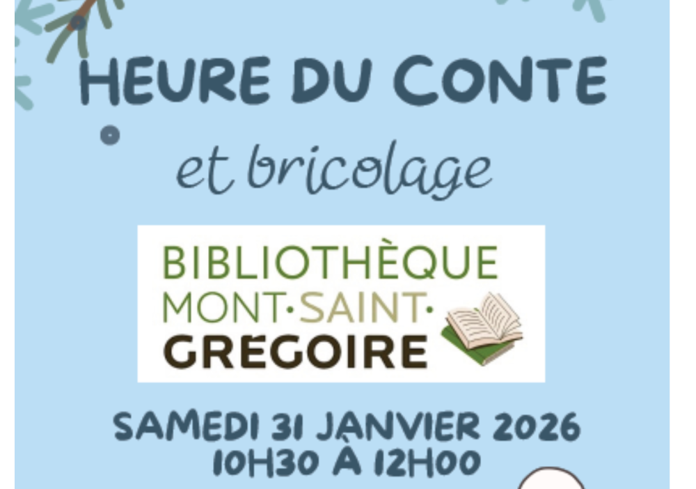 Heure du conte et bricolage | Janvier 2026