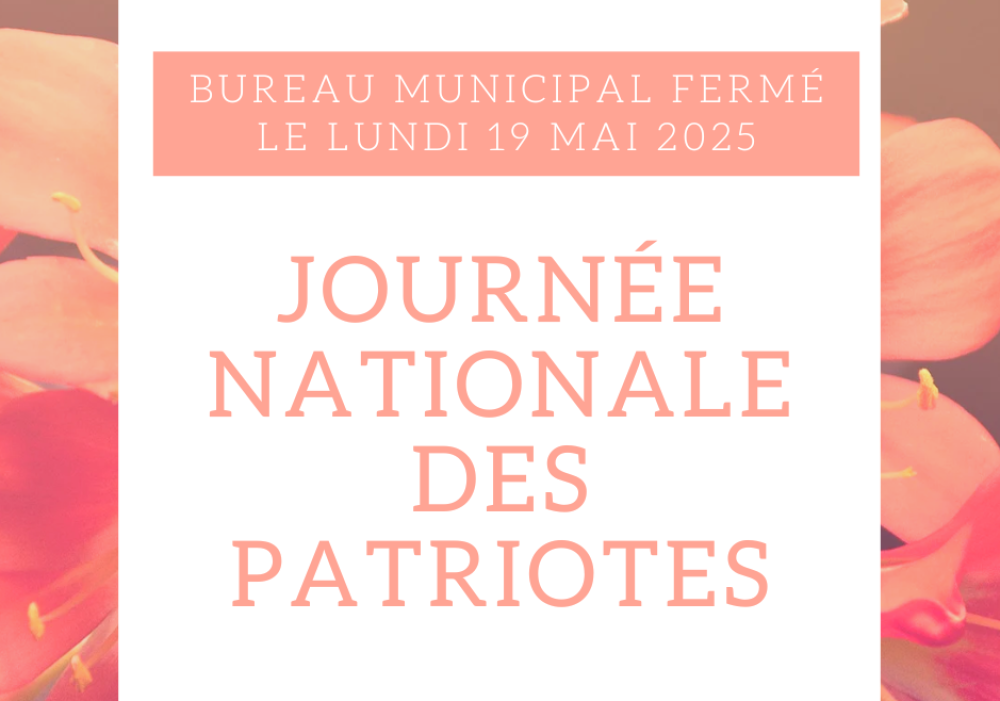 Journée nationale des Patriotes 