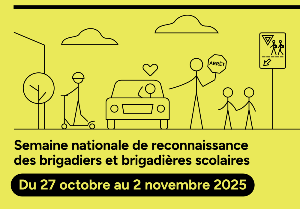 Semaine nationale de reconnaissance des brigadiers et brigadières scolaires