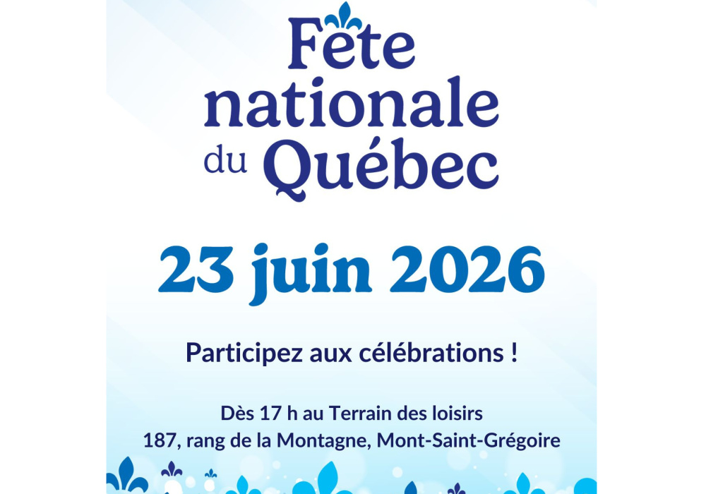 Fête nationale du Québec 2026