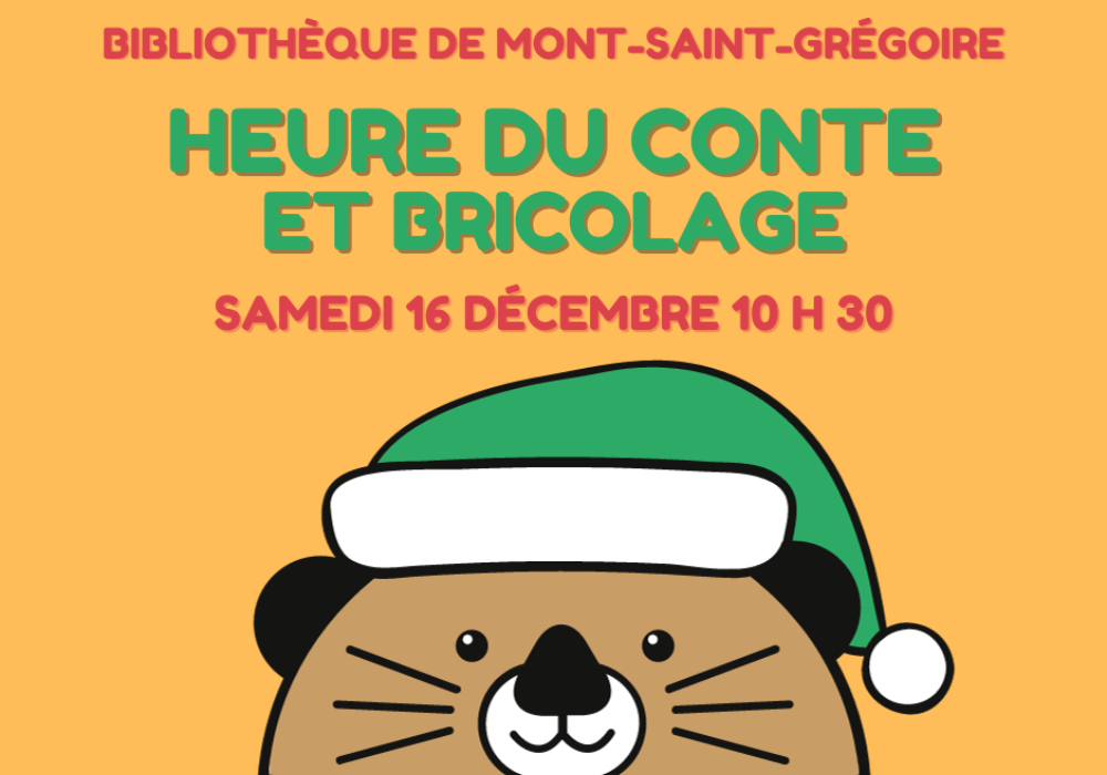 Heure du conte et bricolage